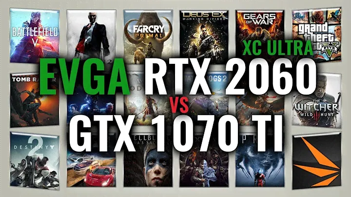 EVGA RTX 2060 XC ULTRA vs GTX 1070 Ti Benchmarks | 53 tests