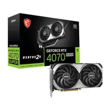 Видеокарта MSI GeForce RTX 4070 SUPER VENTUS 2X OC 12G (RTX 4070 SUPER 12G VENTUS 2X OC)
