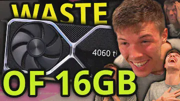 The RTX 4060 TI 16 GB IS THE WORST GPU EVER MADE!!