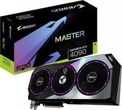 Видеокарта Gigabyte GeForce RTX 4090 AORUS Master 24GB (GV-N4090AORUS M-24GD)