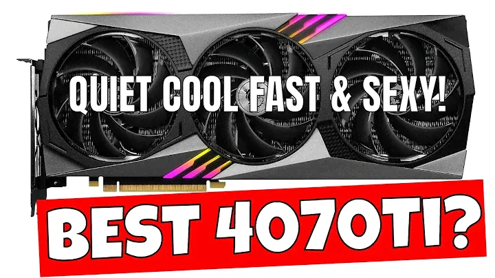 MSI Nvidia RTX 4070 Ti Gaming X Trio Silent Dual BIOS Gaming GPU To Aspire To?