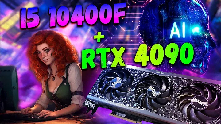 Тест RTX 4090 в ИГРАХ с i5 10400F DLSS 3 | Stable Diffusion