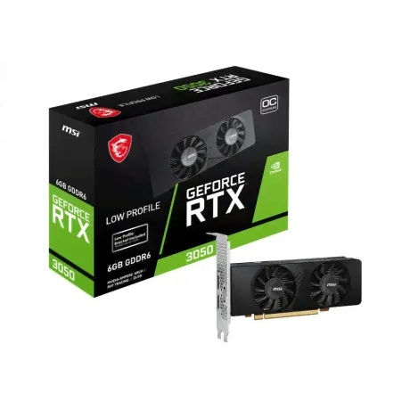 Видеокарта MSI GeForce RTX 3050 6G (RTX 3050 LP 6G OC)-0