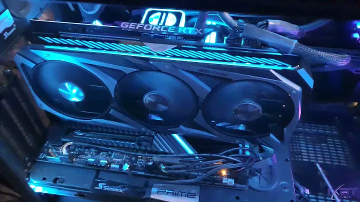 Asus ROG Strix GeForce RTX 3060 Ti - Подсветка2