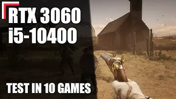 Intel Core i5-10400 + RTX 3060 12 ГБ — Тест в 10 играх! [1080p, 1440p, 4K]