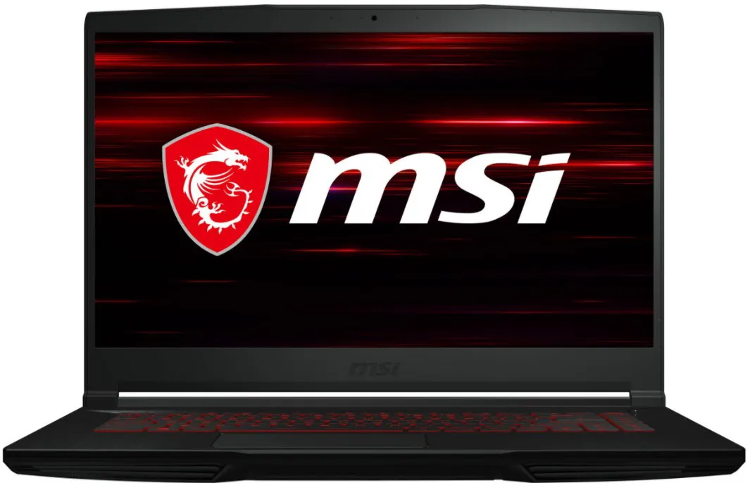 Ноутбук MSI GF63 10UD-419XRU Core i5-10500H/8Gb/512Gb SSD/RTX 3050Ti 4Gb/15.6"FHD 144Hz/noOS/black