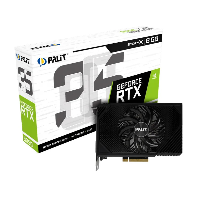 NE63050018P1-1070F, Видеокарта Palit nVidia GeForce RTX 3050 StormX GDDR6 8GB