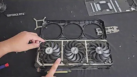 ASUS GeForce RTX 3090 ROG STRIX  Fan Replacement