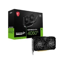 Видеокарта MSI NVIDIA GeForce RTX 4060 Ti VENTUS 2X BLACK OC 8GB (RTX 4060 Ti VENTUS 2X BLACK 16G OC)