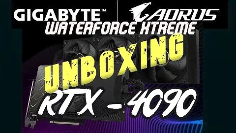 Unboxing - Gigabyte Aorus Extreme Waterforce RTX-4090
