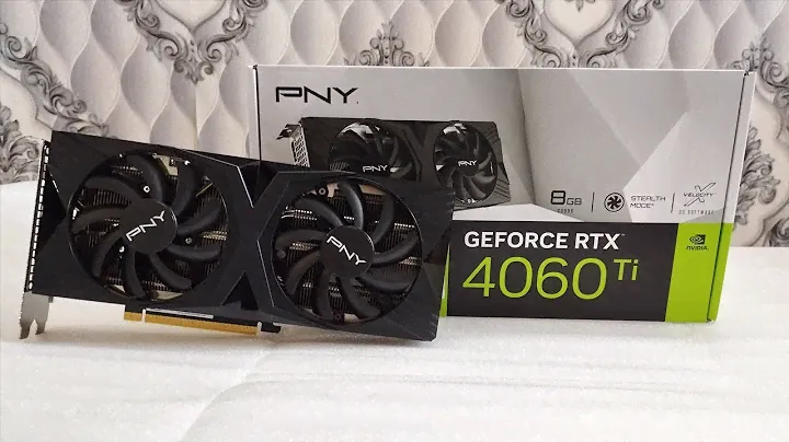 PNY GeForce RTX 4060 Ti VERTO Dual Fan 8GB - Unboxing + Furmark Stress Test 2023