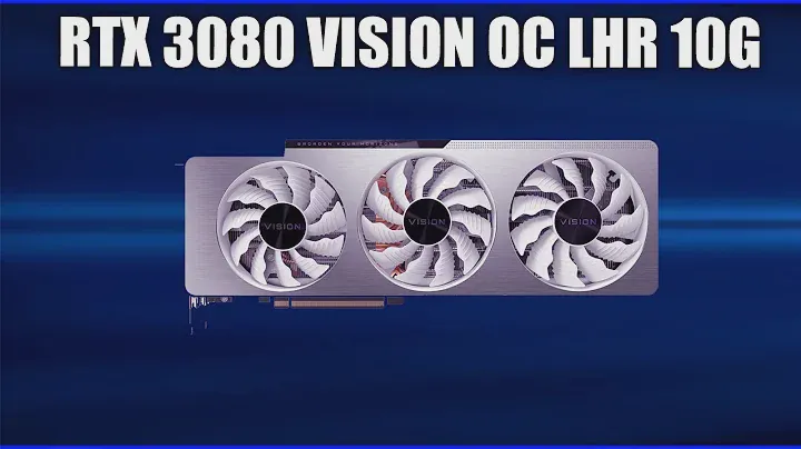Видеокарта Gigabyte GeForce RTX 3080 VISION OC LHR 10G (GV-N3080VISION OC-10GD 2.0 LHR)