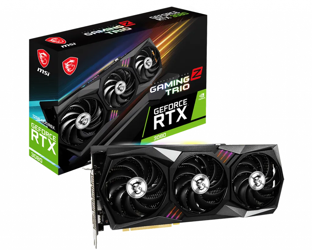 MSI GeForce RTX 3080 GAMING Z TRIO 12G LHR (RTX 3080 GAMING Z TRIO 12G LHR)