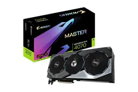 Видеокарта GIGABYTE NVIDIA GeForce RTX 4070 Ti AORUS MASTER (GV-N407TAORUS M-12GD)
