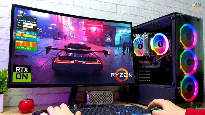 Топовый 🎮 Игровой ПК на новом Ryzen 5 7500F 👀 + RTX + DDR5 Обзор