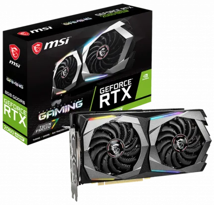 Видеокарта MSI RTX 2060 SUPER GAMING, NVIDIA GeForce RTX 2060 SUPER, 8Gb GDDR6