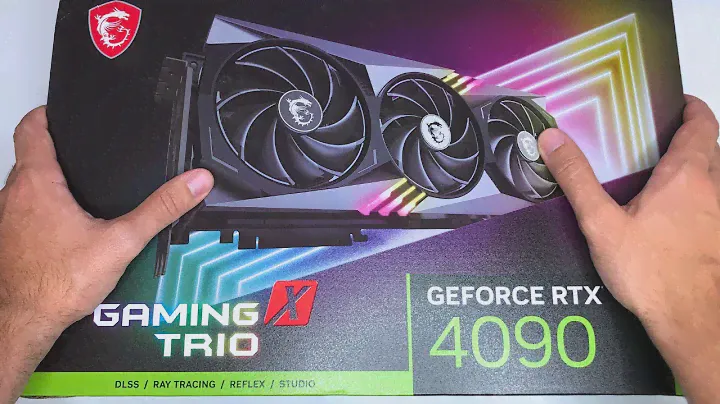 UNBOXING + Test in 3 Games | MSI GeForce RTX 4090 GAMING Trio X | The 4K BEAST