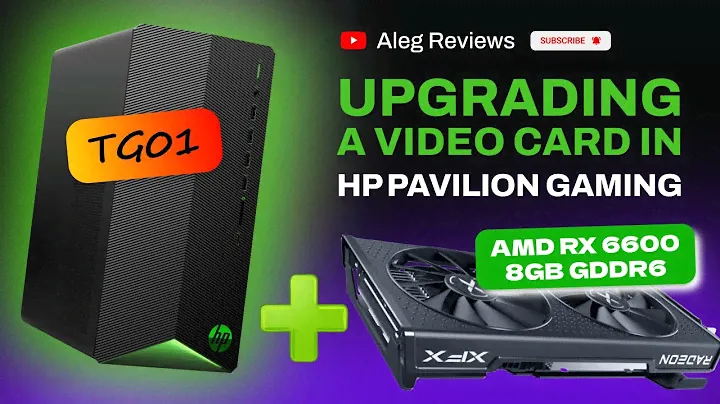 Upgrade Your HP Pavilion Gaming TG01 Videocard in 5 Minutes!