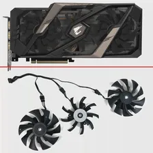 3 шт., вентилятор охлаждения для Gigabyte AORUS GeForce RTX 2060 SUPER RTX 2070 SUPER RTX 2080 (art.: 3920c21409c63)