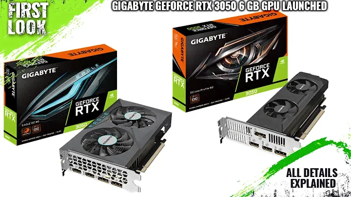 Gigabyte GeForce RTX 3050 6GB Graphics Cards Launched - Explained All Spec, Features And More