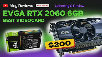 Лучшая видеокарта за 200 долларов — EVGA RTX 2060 6 ГБ