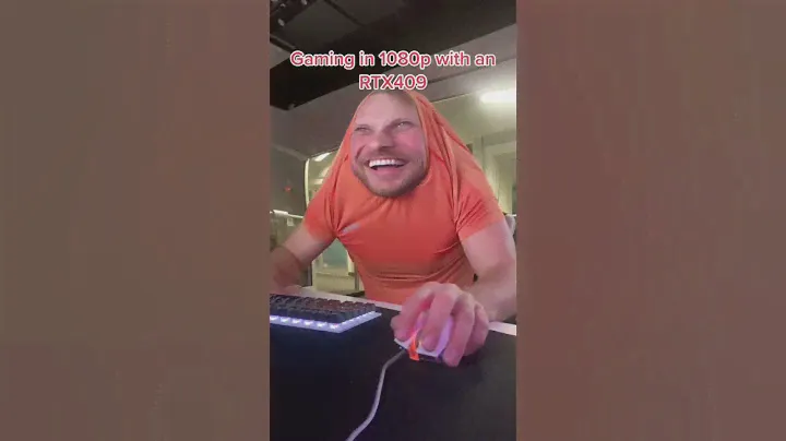 Playing in 8k vs 1080p in RTX 4090 #gaming #comedy #gamer