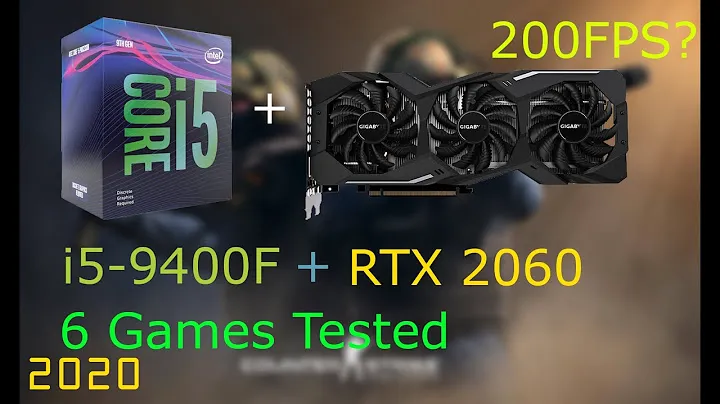 i5-9400F RTX 2060 16GB DDR4 (Тесты в играх)