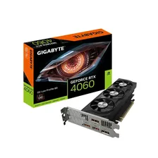 Gigabyte Видеокарта GeForce RTX 4060 OC Low Profile 8 ГБ (GV-N4060OC-8GL)