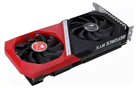 Видеокарта для компьютера, видеокарта Colorful GeForce RTX 3060 Ti NB DUO V2 LHR-V