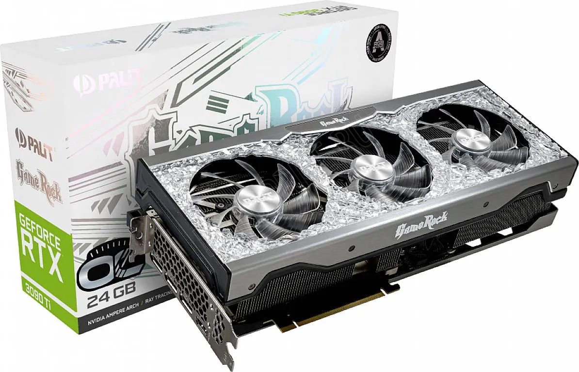 Видеокарта Palit GeForce RTX 3090 Ti Gamerock OC 24GB (NED309TS19SB-1022G)-1