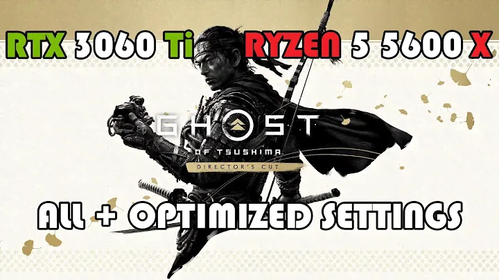 Ghost of Tsushima RTX 3060 Ti + RYZEN 5 5600 X Benchmark - 1080p ALL + Optimized Settings