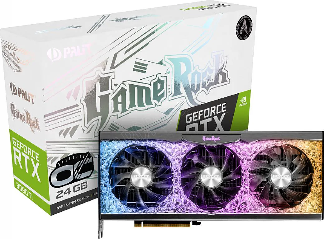 Видеокарта Palit GeForce RTX 3090 Ti Gamerock OC 24GB (NED309TS19SB-1022G)-2