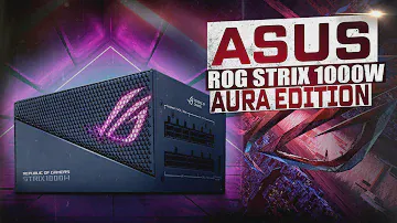 Блок питания ASUS ROG STRIX 1000W Aura edition! Мечта твоей RTX 4080!