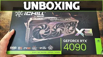 RTX 4090 Unboxing | Inno3d ICHILL X3
