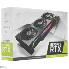 Видеокарта MSI GeForce RTX 3080 Ti SUPRIM X [RTX 3080 Ti SUPRIM X 12G] PCI-E 4.0 12 ГБ GDDR6X