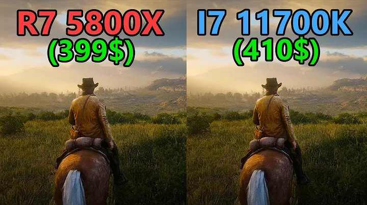 Ryzen 7 5800x vs I7 11700k + RTX 3080 - 10 Games tested on 1080p