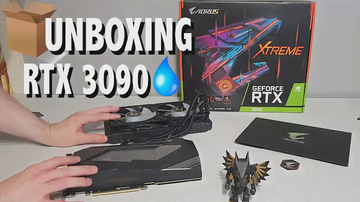 UNBOXING GIGABYTE AORUS RTX 3090 Xtreme WATERFORCE + BENCHMARK i7 6950X