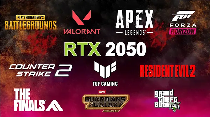 RTX 2050 ASUS TUF F15 Game Test On 9 High Demanding Graphics Games | FPS TEST | Pt. 1 #gaming