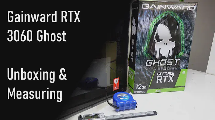 Распаковка и измерение Gainward RTX 3060 Ghost
