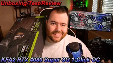 Die ultimative Gaming-Power: KFA2 GeForce RTX™ 4080 SUPER SG 1-Click OC im Test! - Review