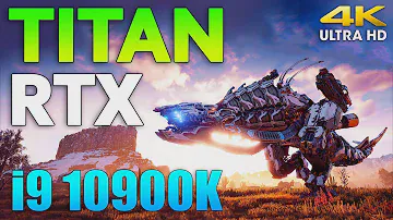 TITAN RTX + i9 10900K Test in 10 Games l 4K l