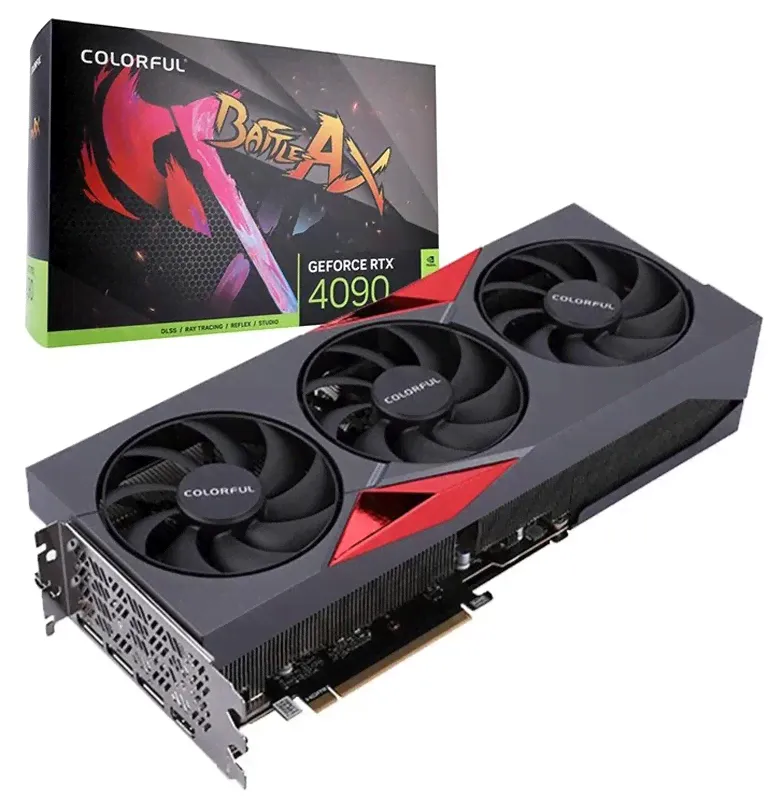 Видеокарта Colorful NVIDIA GeForce RTX 4090 GDDR6X 24GB, RTX 4090 NB EX-V-0