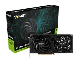 Видеокарта GeForce RTX 4060Ti 8Gb Palit Dual NE6406T019P1-1060D