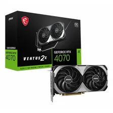 Видеокарта MSI nVidia GeForce RTX 4070 Ventus 2X E 12G