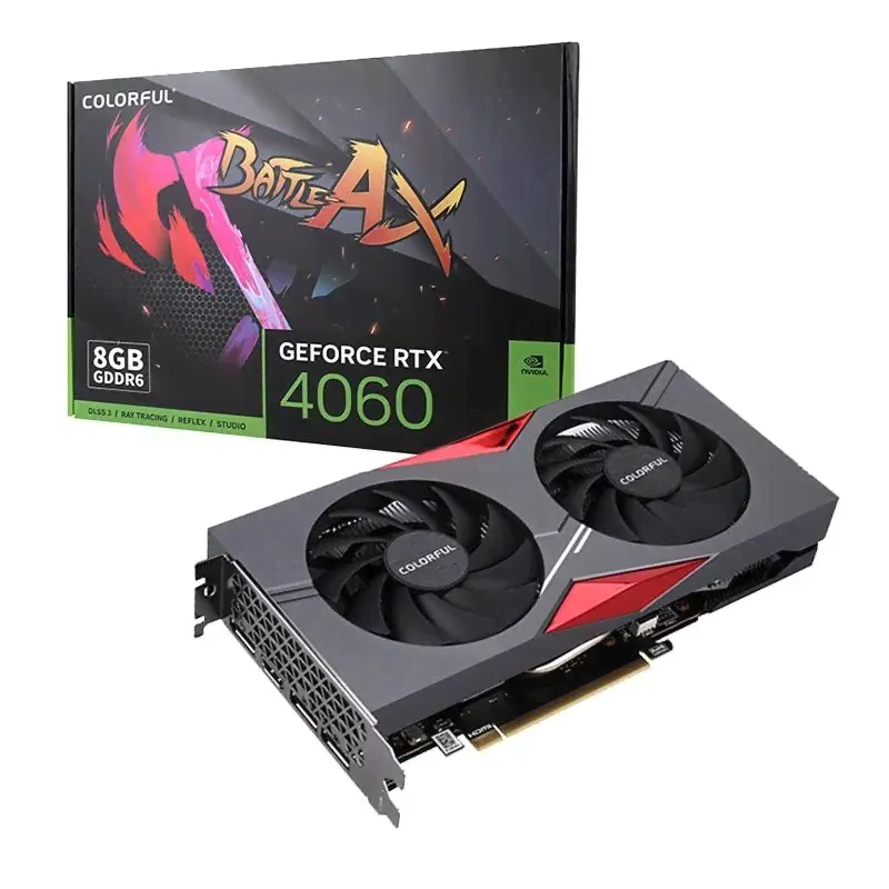 Colorful Видеокарта GeForce RTX 4060 8 ГБ (RTX 4060 NB DUO 8GB-V)