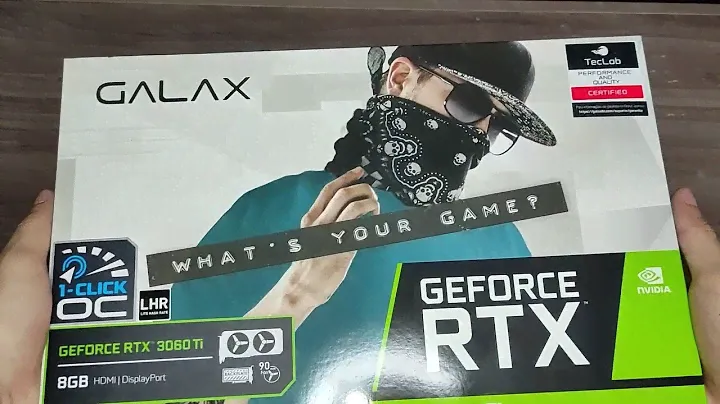UNBOXING GALAX NVIDIA RTX 3060 TI