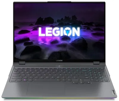 Ноутбук Lenovo Legion 7 16ACHg6 (AMD Ryzen 7 5800H 3200MHz/16"/2560x1600/16Gb/1024Gb SSD/DVD нет/NVIDIA GeForce RTX 3060/Без ОС) Серый 82N6000GRK-0