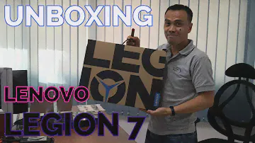 Lenovo Legion 7 Unboxing - RTX 2070