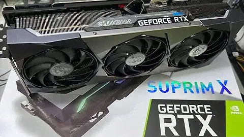 MSi RTX3090 TI SUPRIM X распаковка и тест в играх часть 1