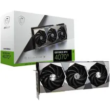 Видеокарта MSI GeForce RTX 4070 Ti SUPRIM X 12GB